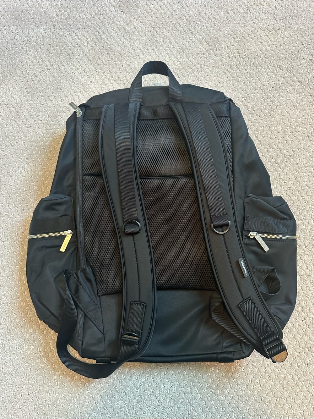lululemon athletica Black Backpack with Buckle Closures - Picture 2 of 2